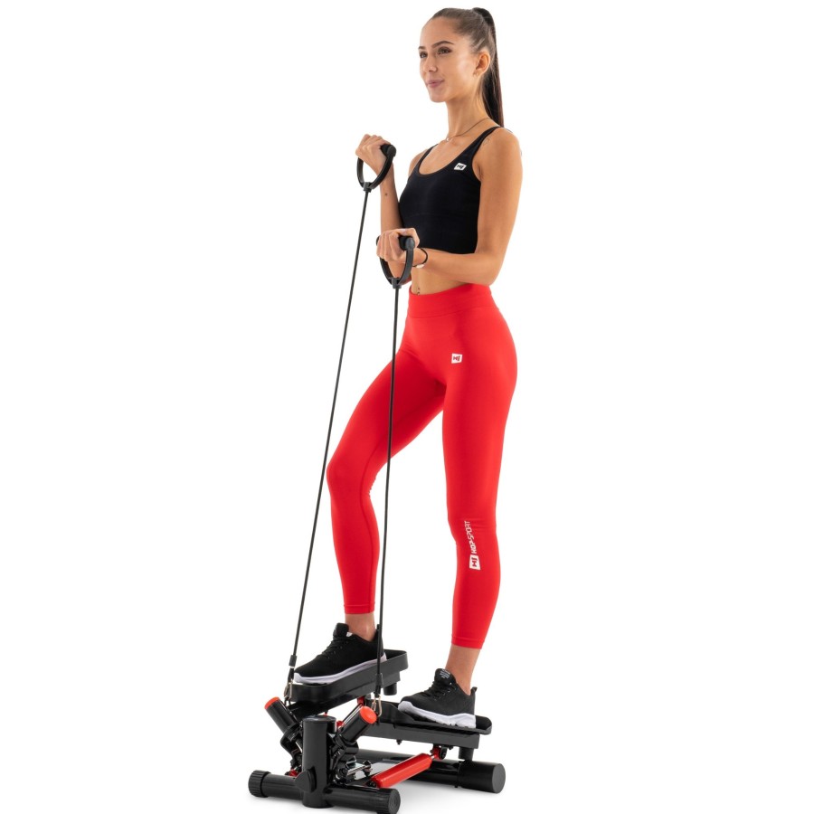 Sprzet Fitness Hop-Sport | Stepper Skretny Hs-035S Joy Czerwony