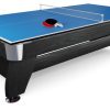 Stoly Do Gry Hop-Sport | Nakladka Na Stol Bilardowy Vip Extra Ping-Pong Blat 7Ft Czarna