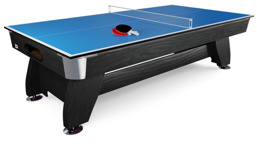 Stoly Do Gry Hop-Sport | Nakladka Na Stol Bilardowy Vip Extra Ping-Pong Blat 7Ft Czarna