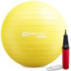 Akcesoria Fitness Hop-Sport | Pilka Fitness55Cmz Pompka- Zolta