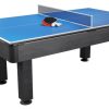 Stoly Do Gry Hop-Sport | Nakladka Na Stol Bilardowy Vip Ping-Pong Blat 7Ft Szara