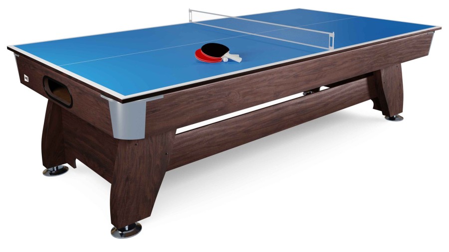 Stoly Do Gry Hop-Sport | Nakladka Na Stol Bilardowy Vip Extra Ping-Pong Blat 8Ft Brazowa