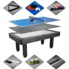 Stoly Do Gry Hop-Sport | Stol Bilardowy Koszykowyvip 7 Ftszaro/Szaryz Nakladka Ping-Pong/Blat