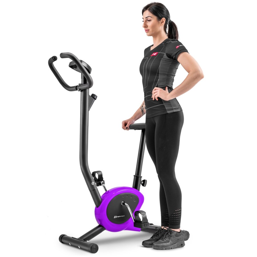 Sprzet Fitness Hop-Sport | Rower Mechaniczny Hs-010H Rio Fioletowy