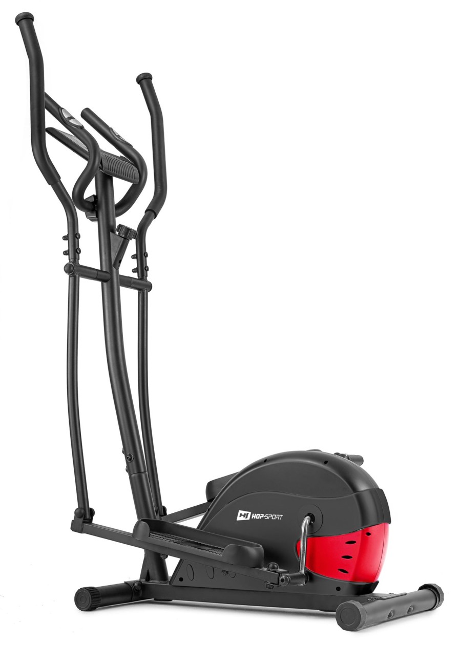 Sprzet Fitness Hop-Sport | Orbitrek Magnetyczny Hs-003C Focusczarny/Czerwony