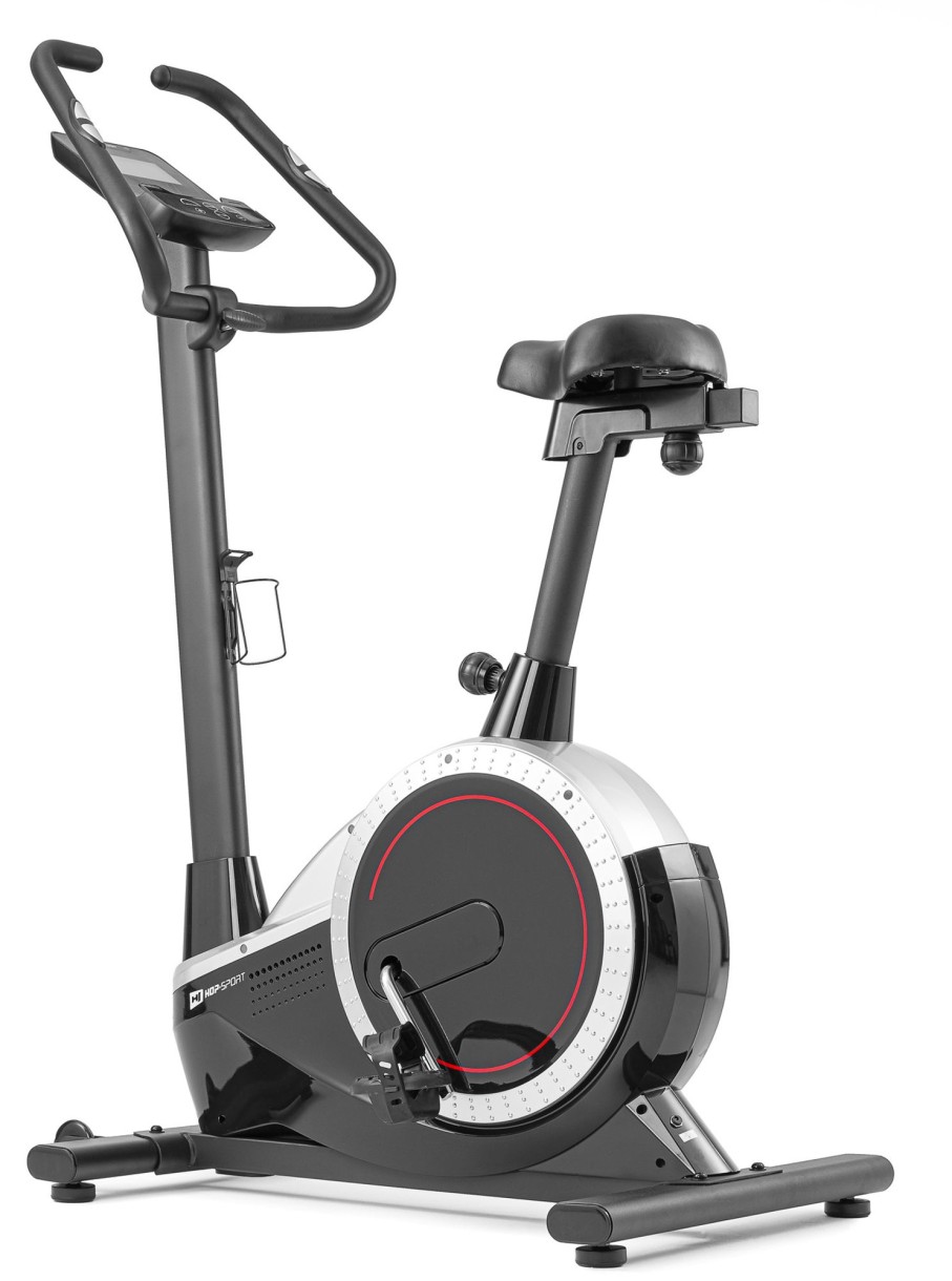 Sprzet Fitness Hop-Sport | Rower Elektryczno-Magnetyczny Hs-060H Exige Srebrny