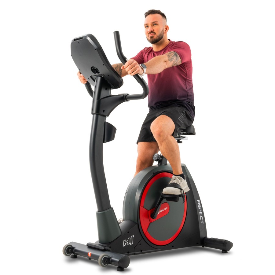 Sprzet Fitness Hop-Sport | Rower Elektryczno-Magnetycznyhs-300H Aspect+Pas Telemetryczny + Mata