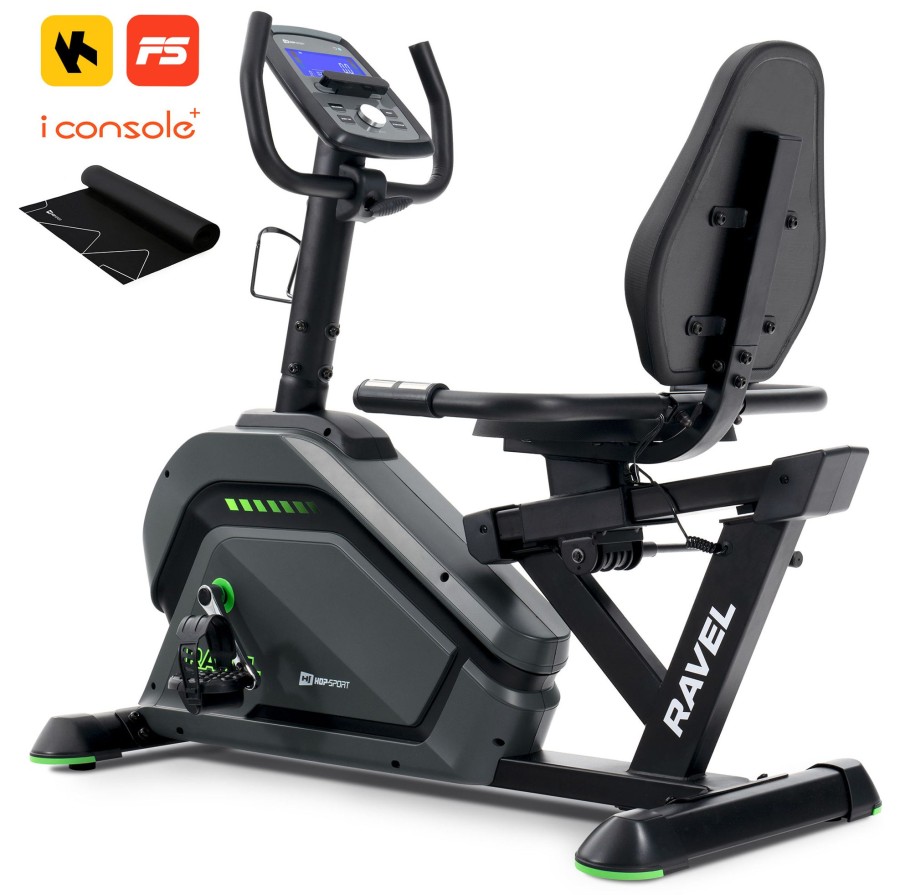 Sprzet Fitness Hop-Sport | Rower Lezacy Elektryczno-Magnetyczny Hs-120L Ravel+Mata