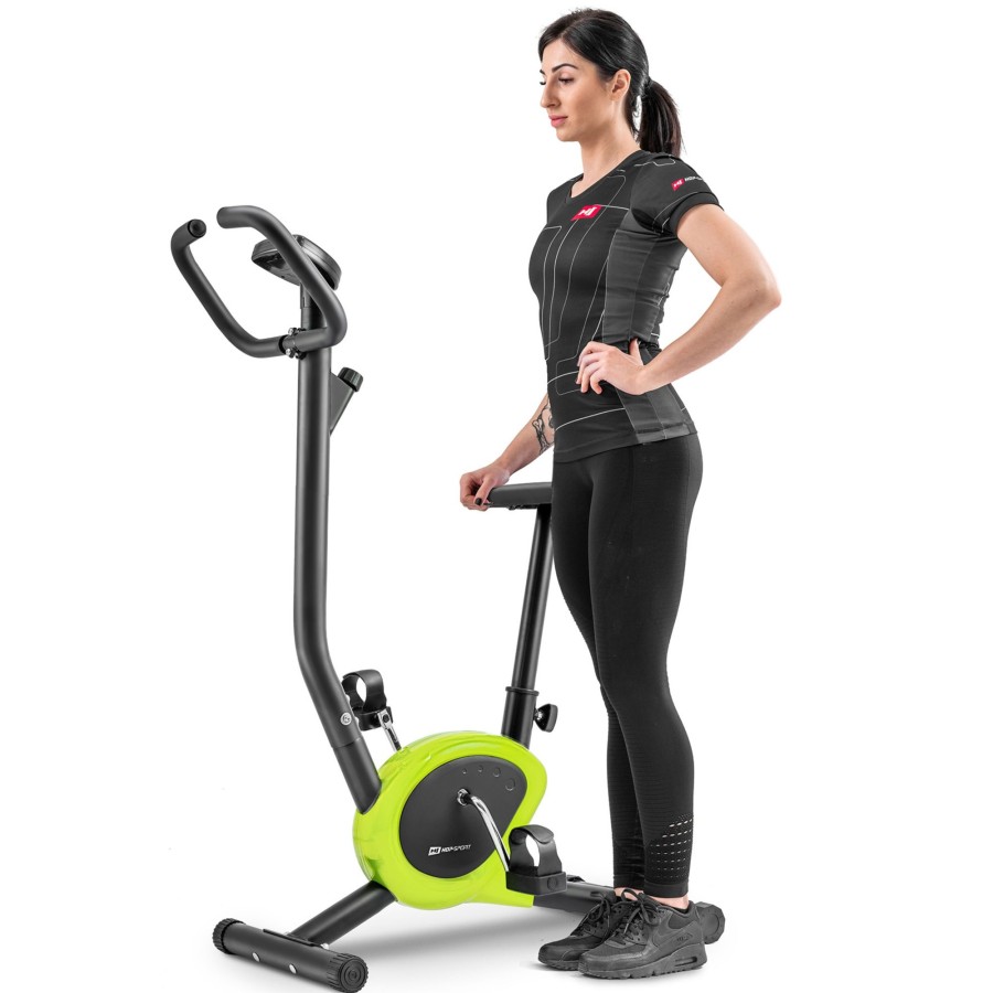 Sprzet Fitness Hop-Sport | Rower Mechaniczny Hs-010H Rio Limonkowy