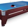 Stoly Do Gry Hop-Sport | Nakladka Na Stol Bilardowy Vip Extra Ping-Pong Blat 8Ft Wisnia