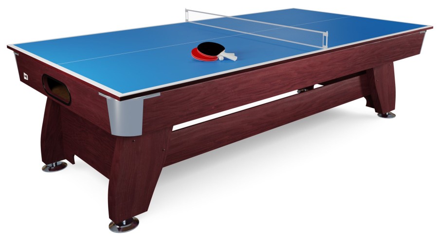 Stoly Do Gry Hop-Sport | Nakladka Na Stol Bilardowy Vip Extra Ping-Pong Blat 8Ft Wisnia