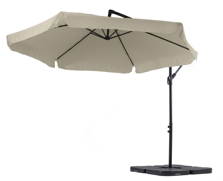 Dom I Ogrod Hop-Sport | Parasol Ogrodowy Z Podstawaempoli 300Cm Bezowy