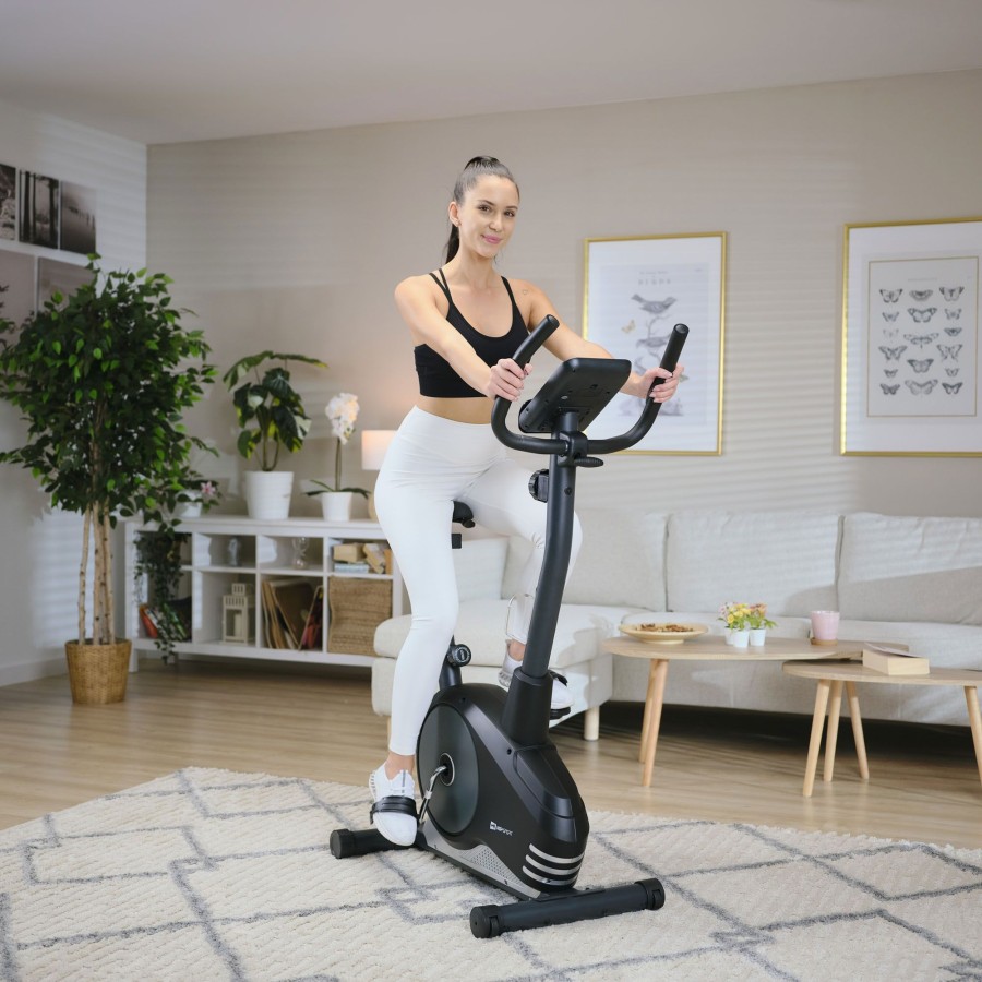 Sprzet Fitness Hop-Sport | Rower Magnetyczny Hs-2080 Spark Czarno-Srebrny