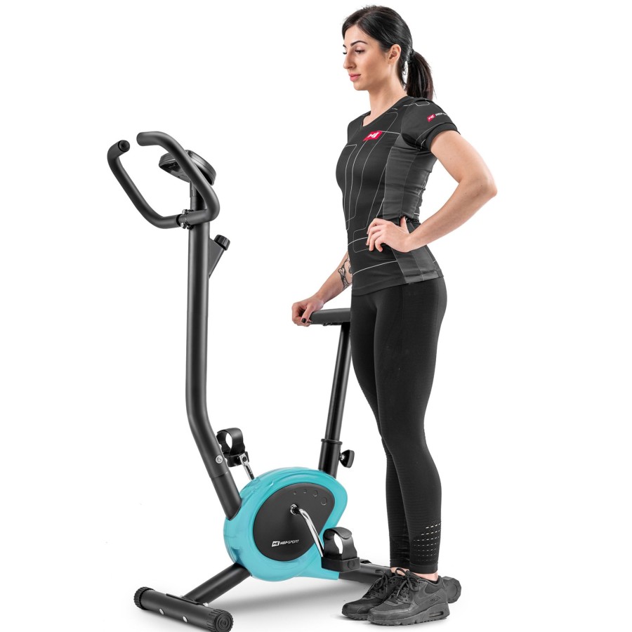 Sprzet Fitness Hop-Sport | Rower Mechaniczny Hs-010H Rio Turkusowy