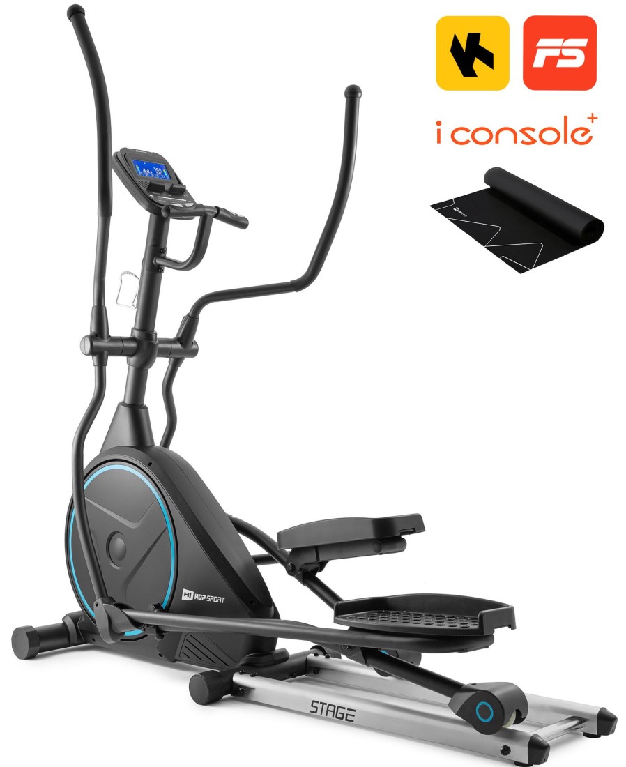 Sprzet Fitness Hop-Sport | Orbitrek Elektryczno-Magnetyczny Hs-160Cf Stage Z Mata