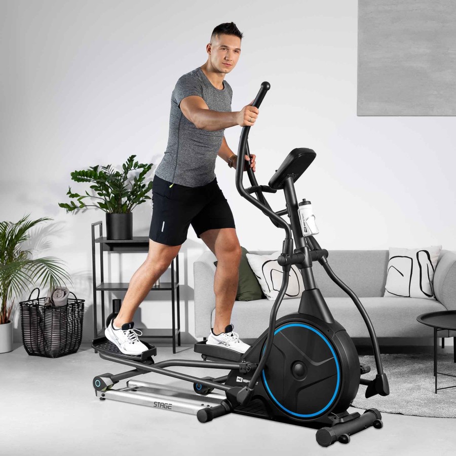 Sprzet Fitness Hop-Sport | Orbitrek Elektryczno-Magnetyczny Hs-160Cf Stage Z Mata