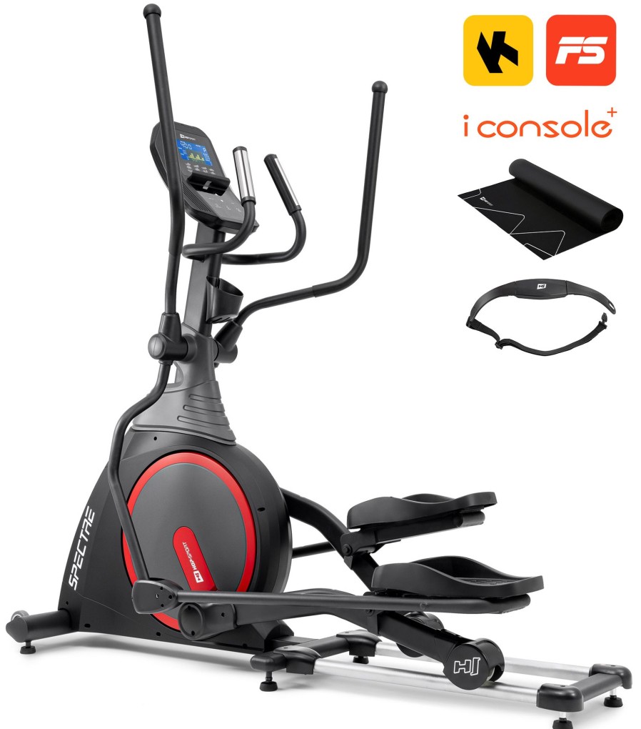 Sprzet Fitness Hop-Sport | Orbitrek Elektryczno-Magnetyczny Hs-300Cf Spectrez Pasem Telemetrycznym+Mata