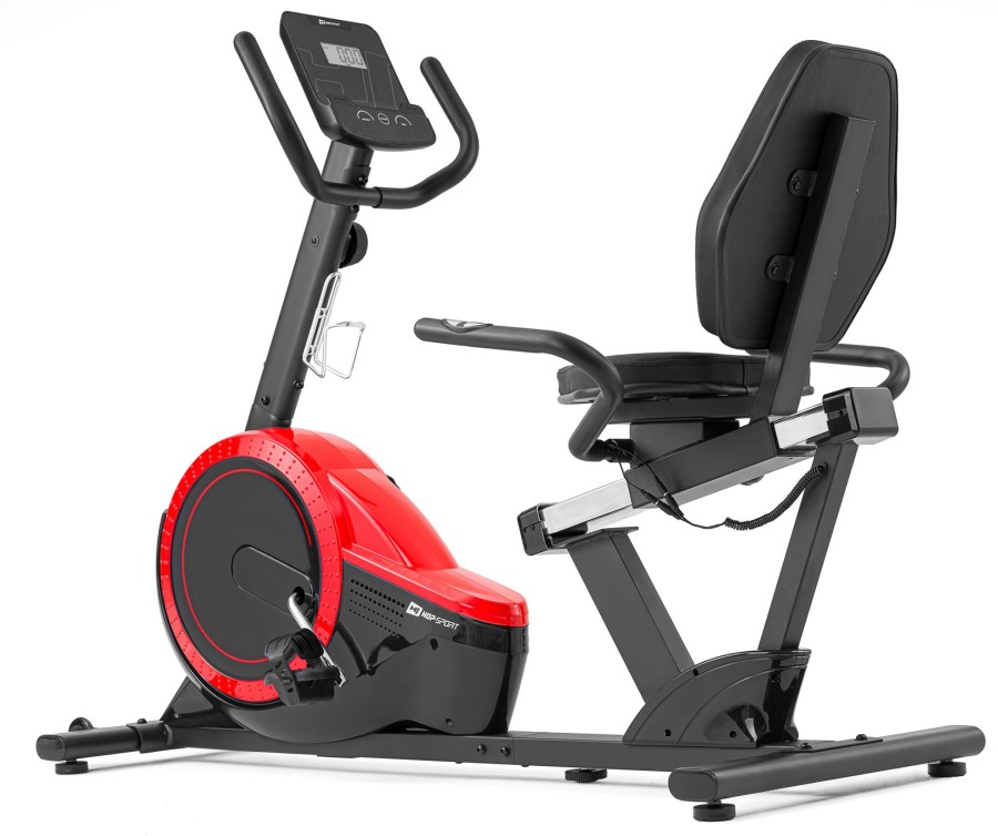 Sprzet Fitness Hop-Sport | Rower Lezacy Hs-060L Pulseczerwony