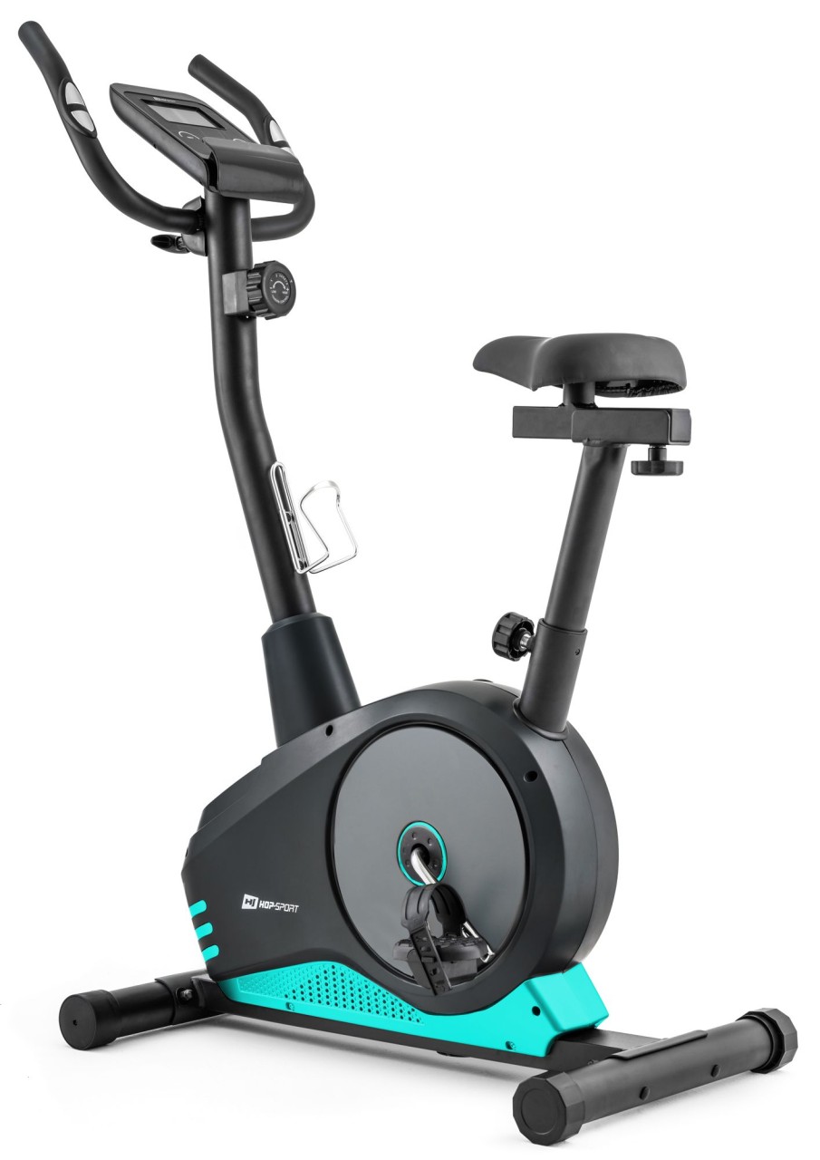 Sprzet Fitness Hop-Sport | Rower Magnetyczny Hs-2080 Spark Czarno-Turkusowy