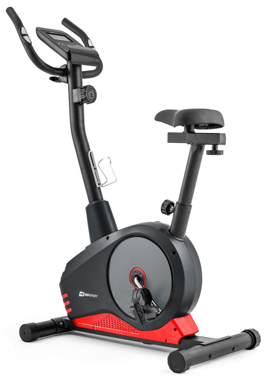 Sprzet Fitness Hop-Sport | Rower Magnetyczny Hs-2080 Spark Czarno-Czerwony