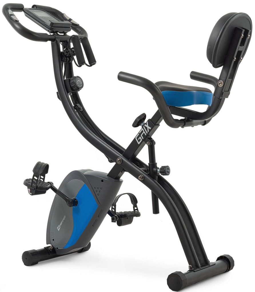 Sprzet Fitness Hop-Sport | Rower Treningowy Skladany Xbike Hs-3010X Grix Czarny