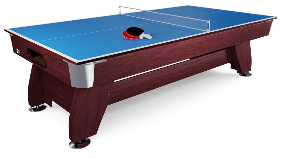 Stoly Do Gry Hop-Sport | Nakladka Na Stol Bilardowy Vip Extra Ping-Pong Blat 7Ft Wisnia