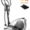 Sprzet Fitness Hop-Sport | Orbitrek Elektryczno-Magnetycznyhs-060C Blazesrebrny+Mata