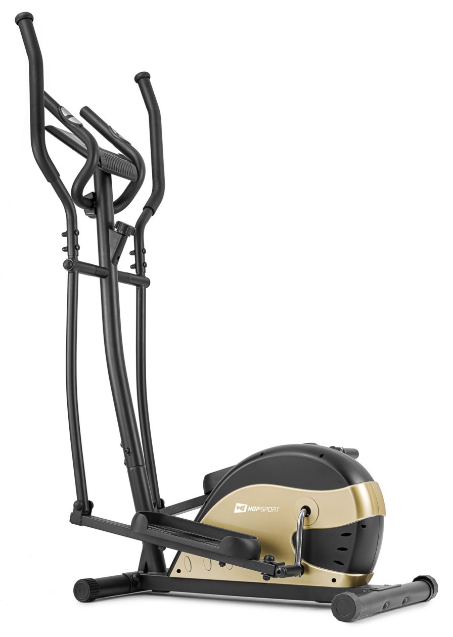 Sprzet Fitness Hop-Sport | Orbitrek Magnetyczny Hs-003C Focusczarny/Zloty