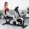 Sprzet Fitness Hop-Sport | Rower Lezacy Hs-060L Pulse Srebrny