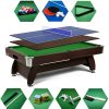 Stoly Do Gry Hop-Sport | Stol Bilardowy Splywowyvip Extra 9 Ftbraz/Zielonyz Nakladka Ping-Pong/Blat