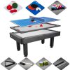 Stoly Do Gry Hop-Sport | Stol Bilardowy Koszykowyvip 7 Ftszaro/Szaryz Nakladka Ping-Pong/Cymbergaj