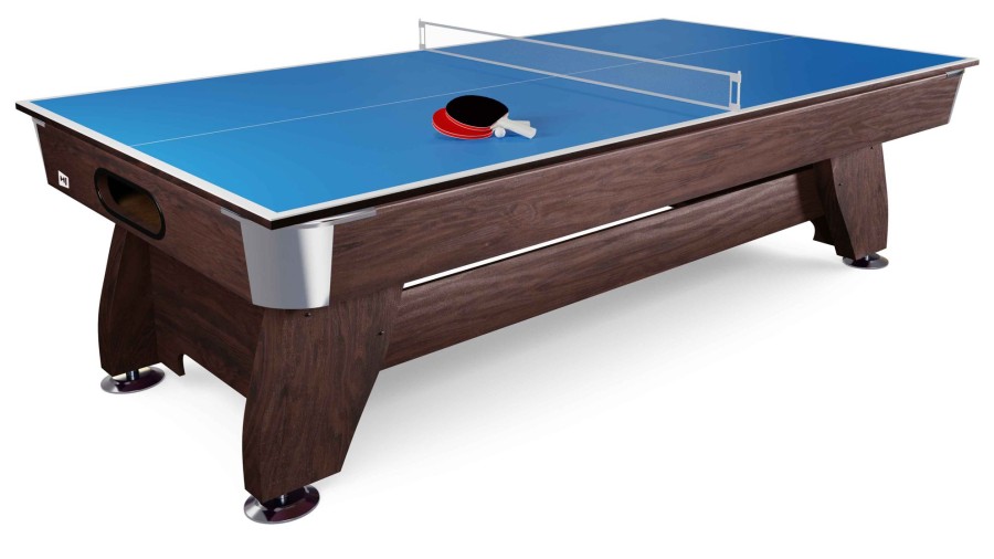 Stoly Do Gry Hop-Sport | Nakladka Na Stol Bilardowy Vip Extra Ping-Pong Blat 7Ft Brazowa